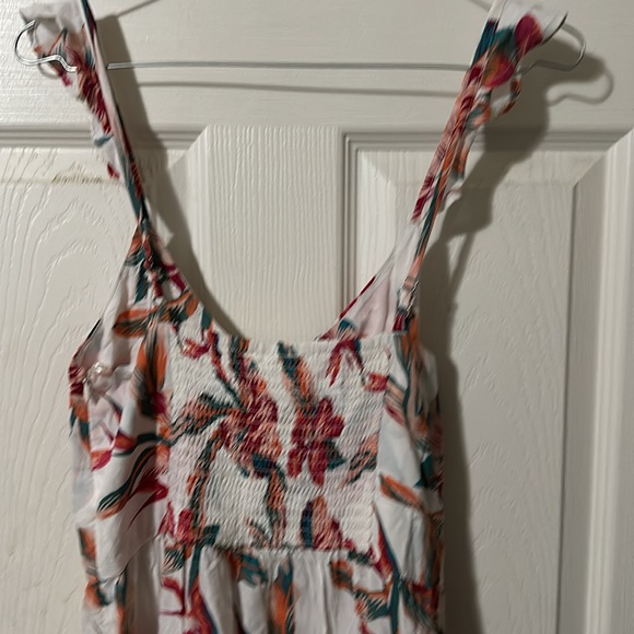 Roxy On a Wim Hawaiian Hibiscus Long Dress size S - Picture 8 of 8